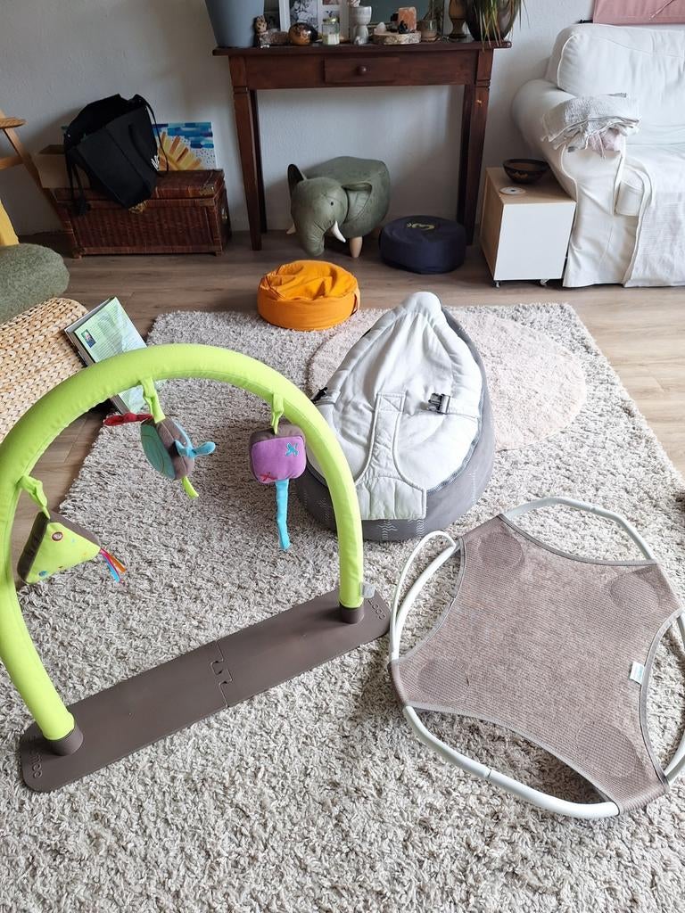 Doomoo zitzak met speelboog, Kinderen en Baby's, Speelgoed | Babyspeelgoed, Ophalen, Zo goed als nieuw, Overige typen