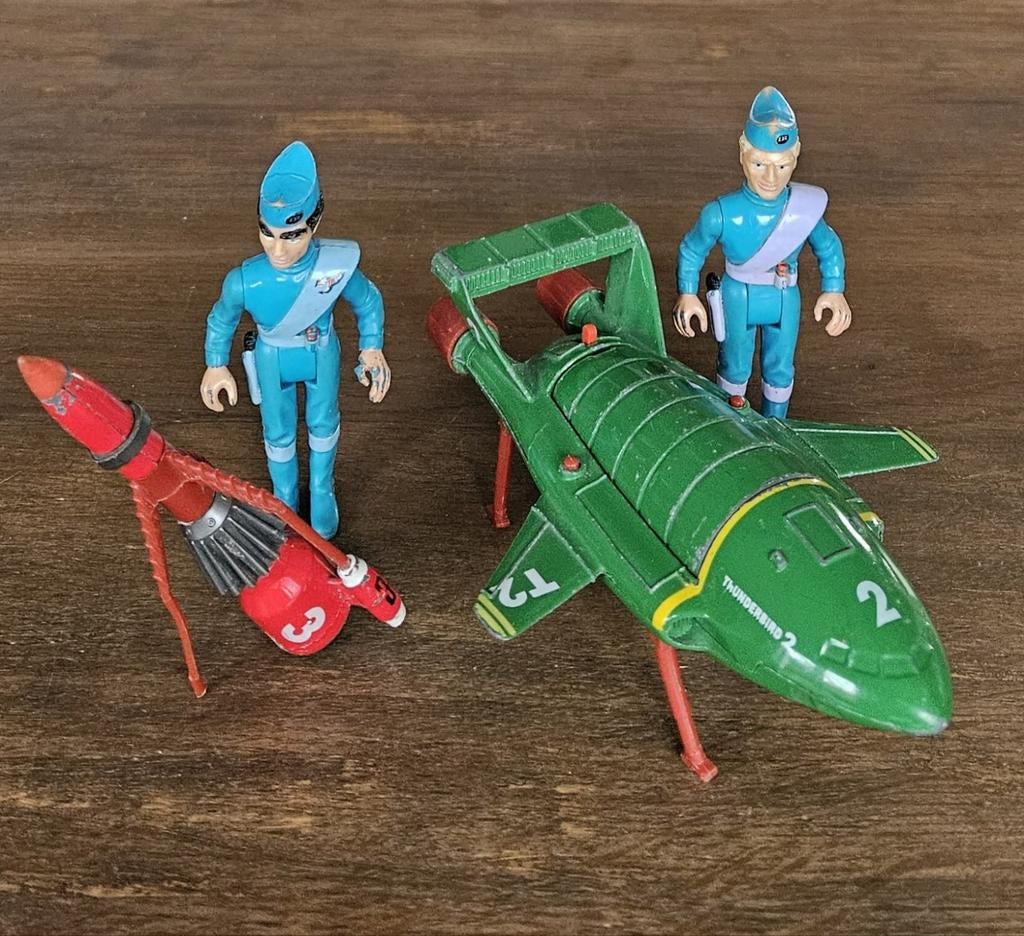 Thunderbirds set, Ophalen of Verzenden, Gebruikt