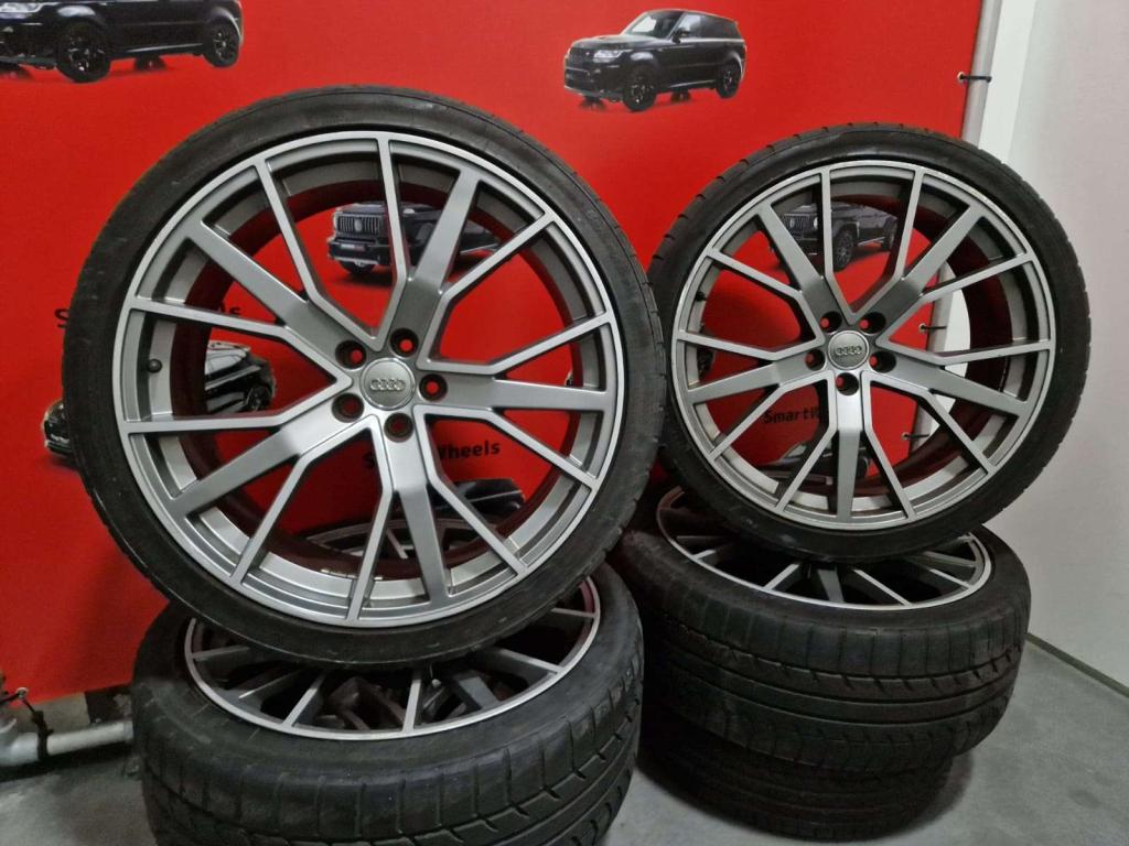 22 inch AUDI S-LINE Q5 SQ5 Q7 SQ7 Q8 SQ8 RSQ8 VELGEN BANDEN, Niet ingevuld, 265 mm, Banden en Velgen, Niet ingevuld