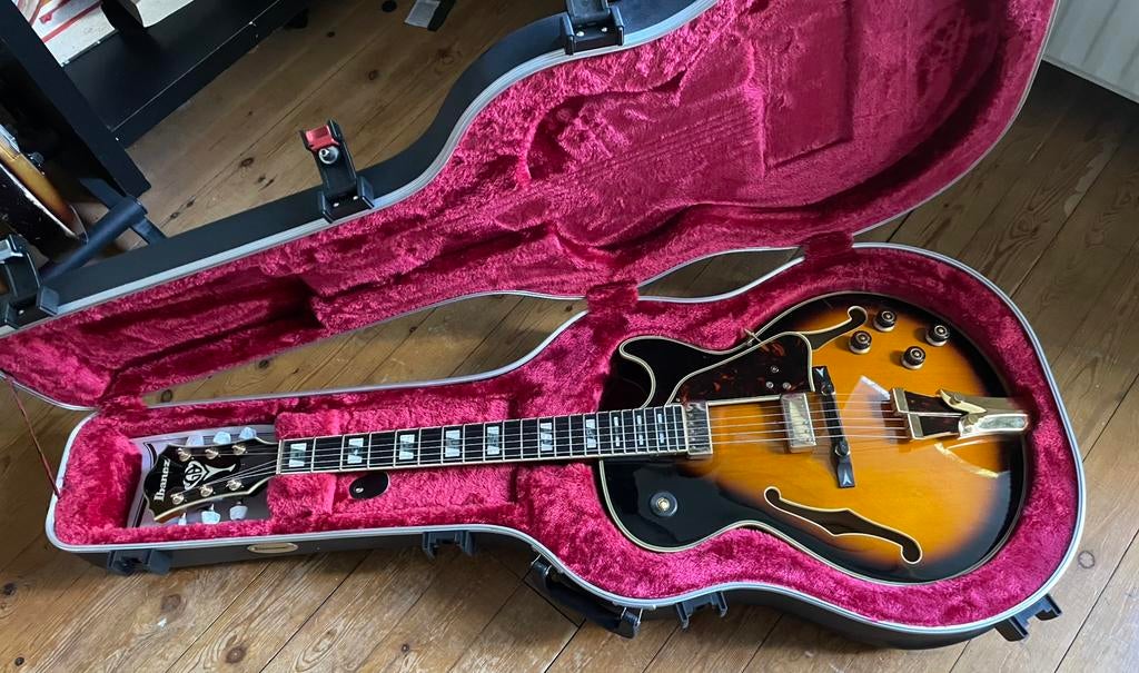 Ibanez GB10SE BS, Ophalen, Gebruikt, Hollow body, Ibanez