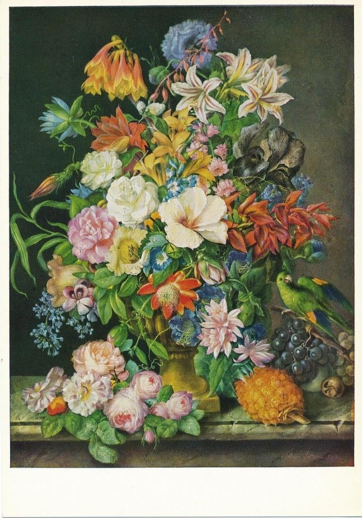 Kunstkaart van Franz Xaver Petter  1791 - 1866, Verzamelen, Ophalen of Verzenden, 1940 tot 1960, Ongelopen, Sterren en Beroemdheden