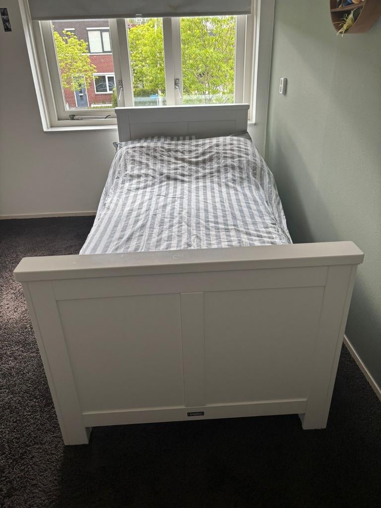 Ledikant 90x200, Ophalen, Gebruikt, 90 cm, Eenpersoons