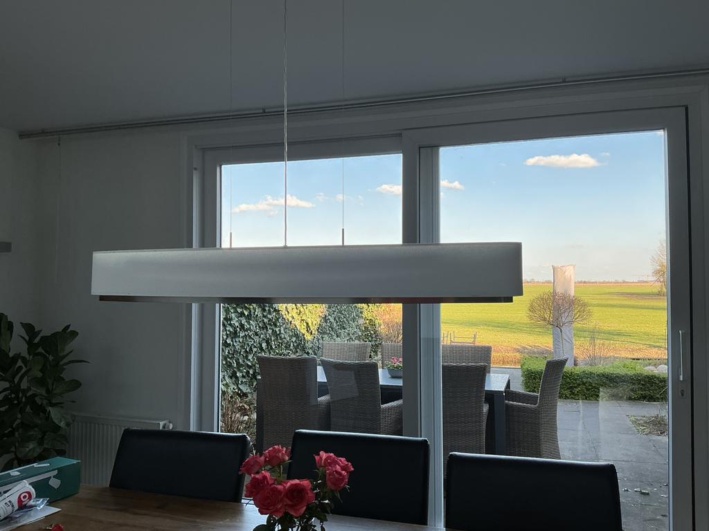 Hanglamp, Huis en Inrichting, Lampen | Hanglampen, Ophalen, Zo goed als nieuw, 75 cm of meer