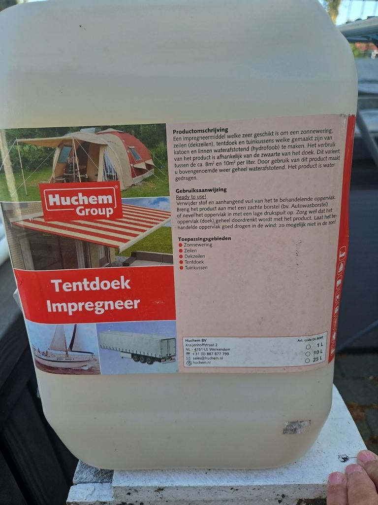 Huchem Group Tentdoek Impregneer, Ophalen of Verzenden