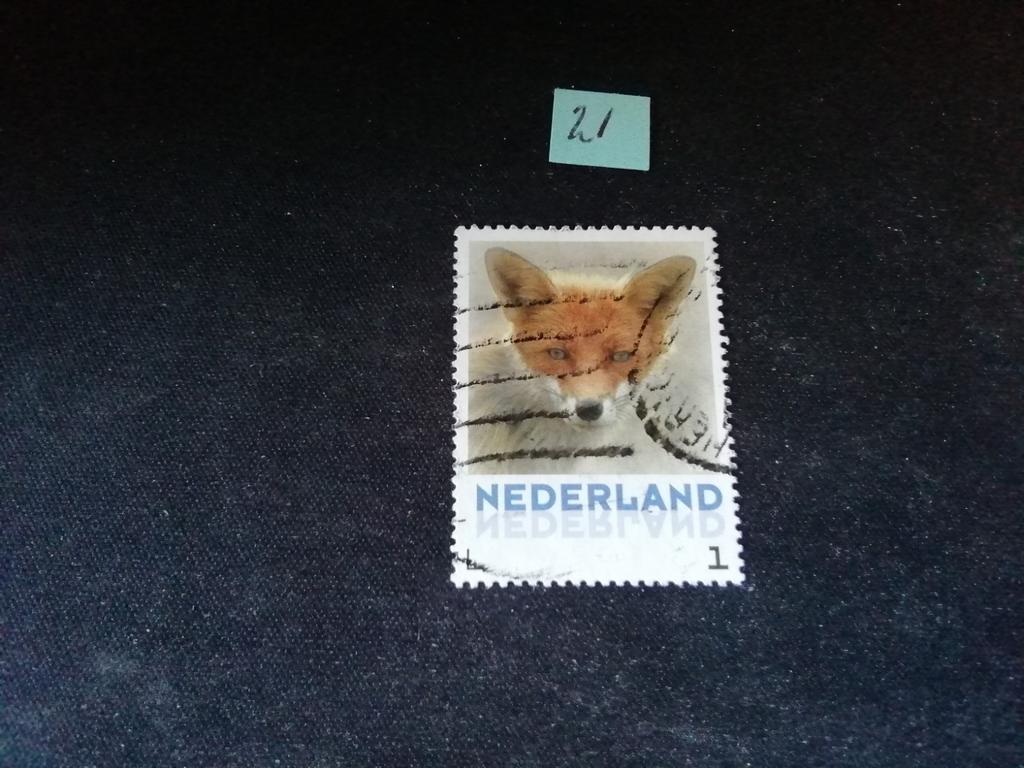 NEDERLAND PERSOONLIJKE POSTZEGEL VOS GESTEMPELD, Postzegels en Munten, Postzegels | Nederland, Ophalen of Verzenden, Na 1940, Gestempeld