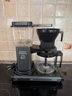 Goedwerkende koffiezetapparaat van Douwe Egberts ANTRACIET, Stoompijpje, Gebruikt, 10 kopjes of meer, Koffiemachine