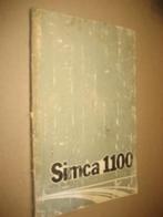 Handleiding simca 1100, Ophalen of Verzenden