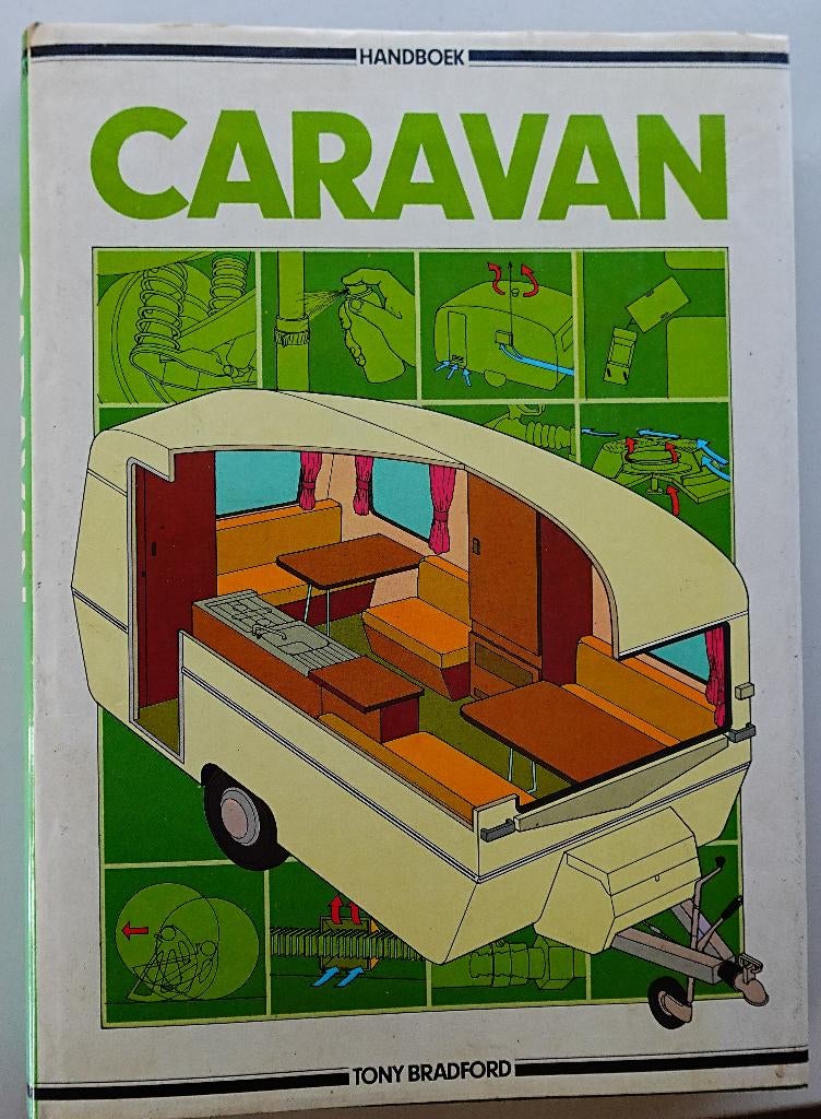 Handboek vintage caravan camper boek onderhoud bouw tips, Ophalen of Verzenden, Gebruikt