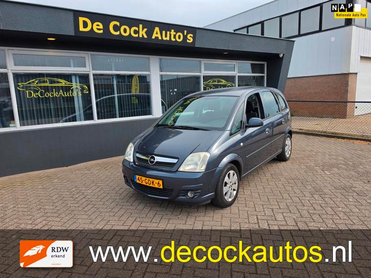 Opel Meriva 1.6-16V Temptation, Auto's, Opel, Bedrijf, Te koop, Meriva, ABS, Airbags, Airconditioning, Centrale vergrendeling