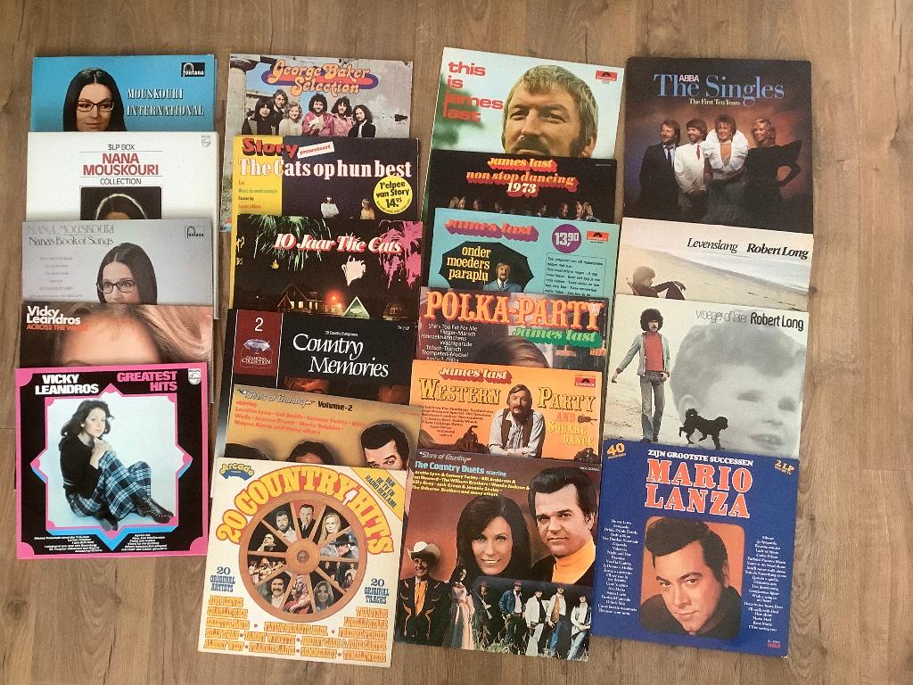 Collectie LPs vooral jaren 70, 80 en wat populair klassiek, Cd's en Dvd's, Vinyl | Overige Vinyl, Gebruikt, Overige formaten, Ophalen of Verzenden