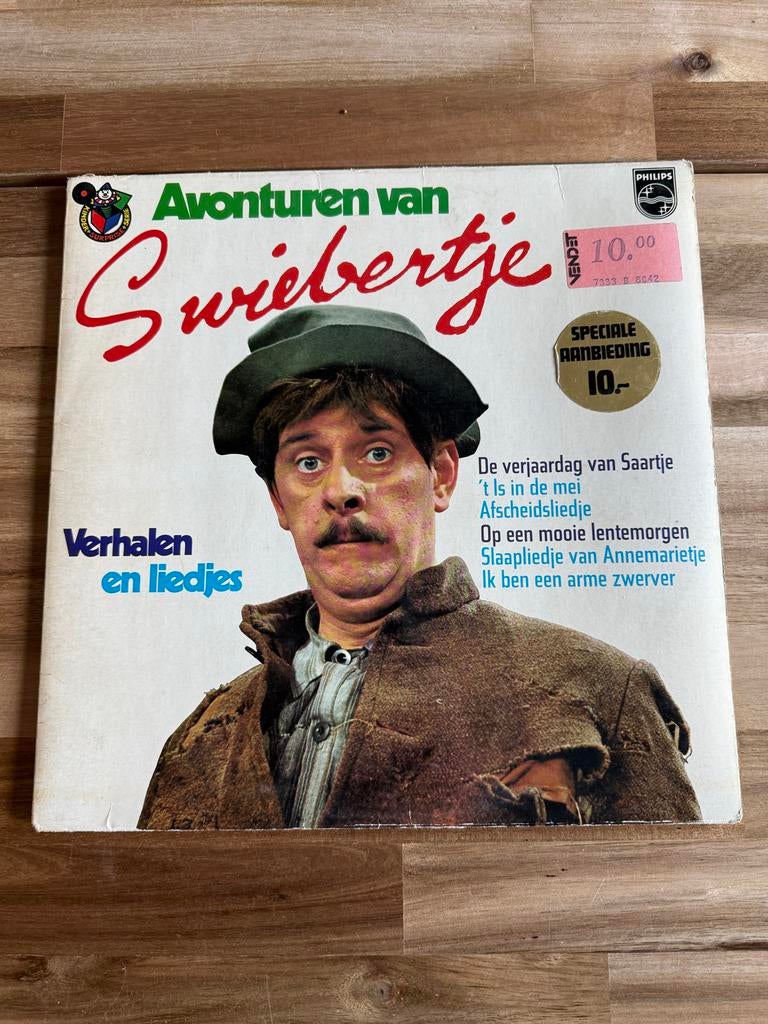 Avonturen van Swiebertje - Verhalen en Liedjes LP, Cd's en Dvd's, Vinyl | Kinderen en Jeugd, Ophalen of Verzenden, Gebruikt