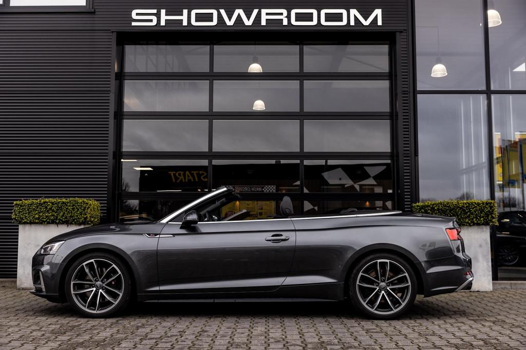 Audi S5 Cabriolet 3.0 TFSI S5 quattro Pro Line Plus, RS-stoe, Auto's, Audi, Gebruikt, 2995 cc, Cabriolet, Leder