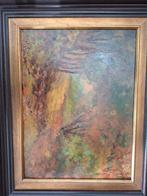 Te koop schilderij 'Poolse weg'  van  Roel Wildeboer uit 198, Antiek en Kunst, Kunst | Schilderijen | Klassiek, Ophalen of Verzenden