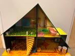 Vintage OKWA poppenhuis met wat meubeltjes., Ophalen, Gebruikt, Poppenhuis