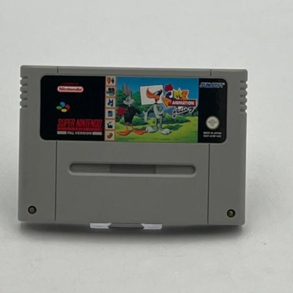 Looney Tunes Animation Factory - SNES Game - CIB, Spelcomputers en Games, Games | Nintendo Super NES, Ruilrijk, Zo goed als nieuw