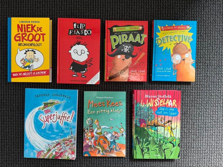 7 kinderboeken samen voor €5!, Boeken, Kinderboeken | Jeugd | onder 10 jaar, Zo goed als nieuw, Fictie algemeen, Ophalen