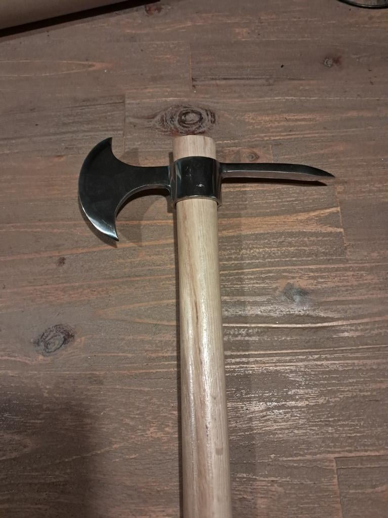 Kleine bijl/houweel combinatie - 30cm, Antiek en Kunst, Antiek | Gereedschap en Instrumenten, Verzenden