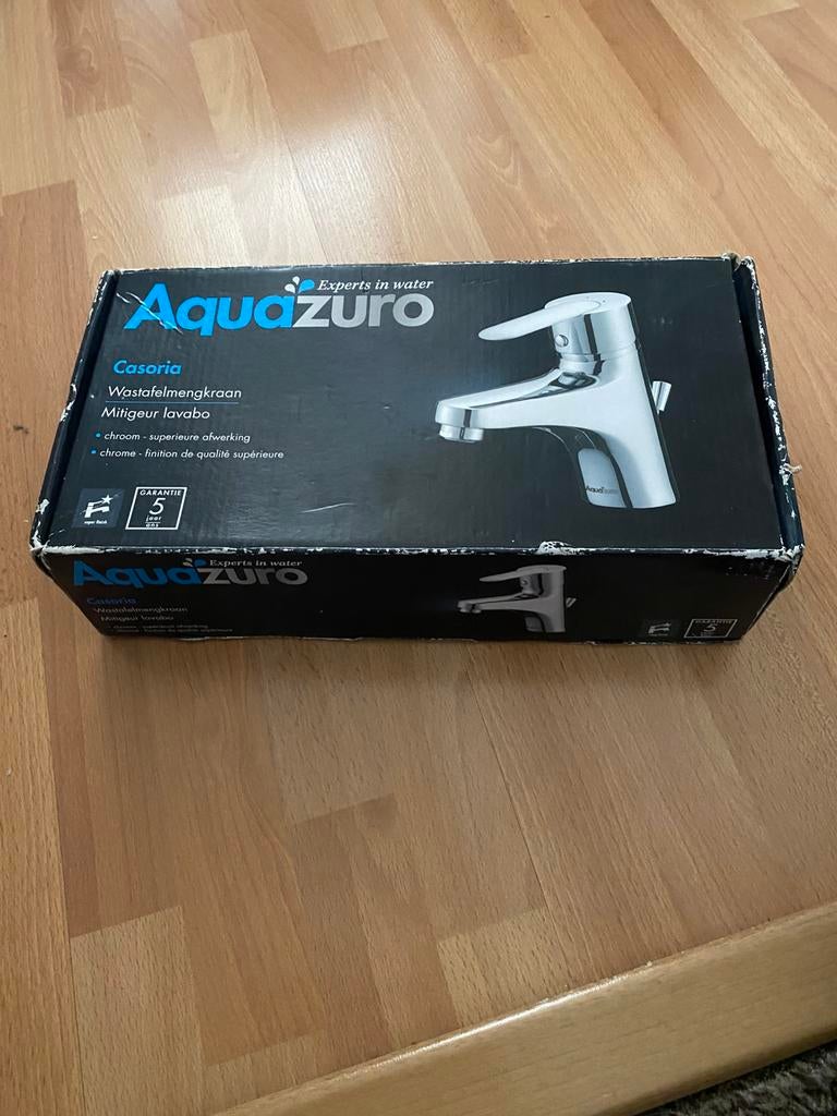 Aquazuri wastafelmengkraan nieuw in doos, Ophalen of Verzenden, Zo goed als nieuw, Kraan