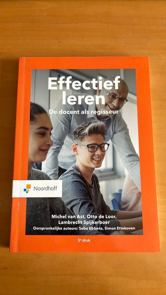 Effectief leren, Boeken, Sociale wetenschap, Ophalen of Verzenden, Zo goed als nieuw, Otto de Loor; Sebo Ebbens; Simon Ettekoven; Lambrecht Spijker...