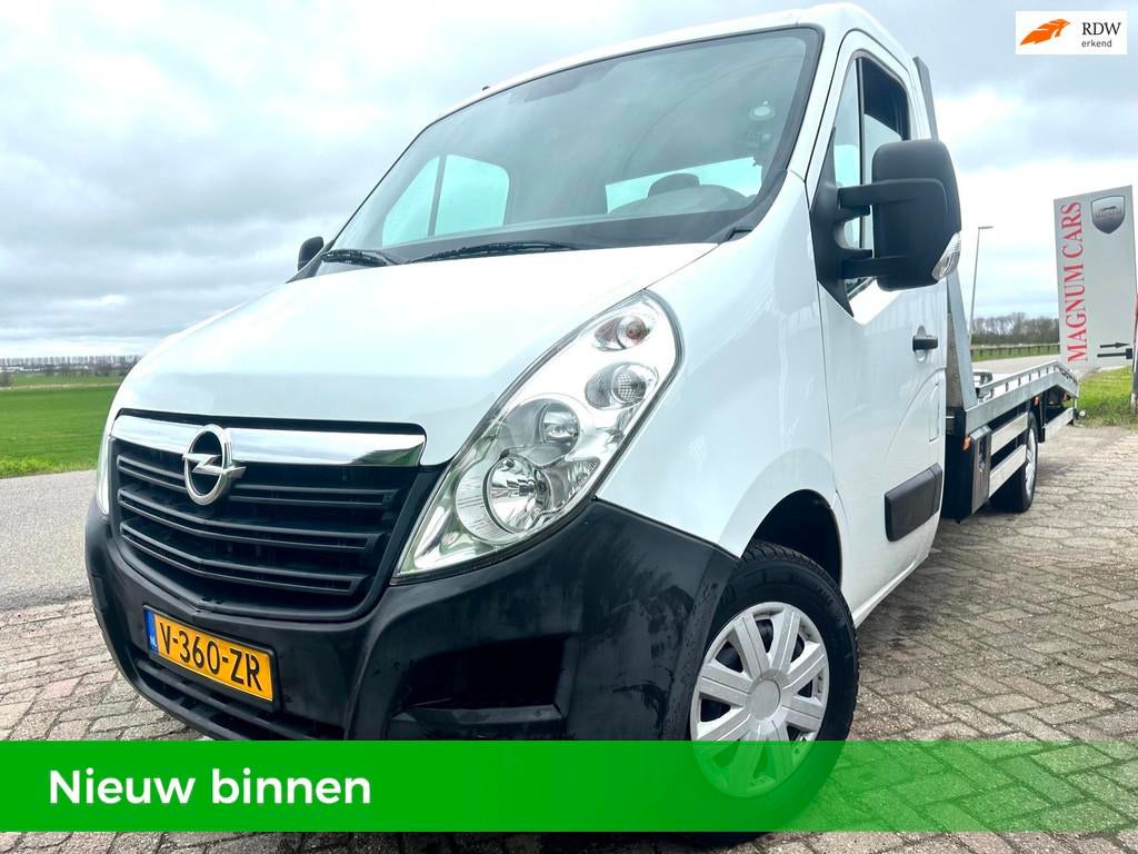 Opel Movano 2.3 CDTI L3 AUTO TRANSPORTER/OPRIJWAGEN AIRCO CR, Auto's, Euro 5, 136 pk, 2299 cc, 14 km/l