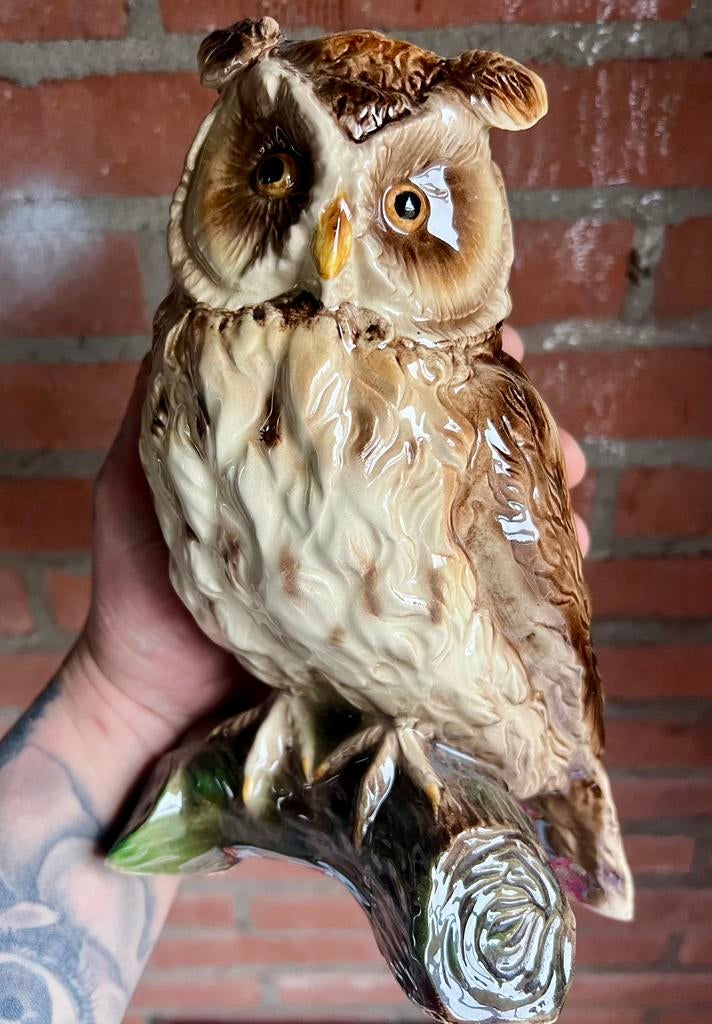 Aardewerk uil jema holland, Ophalen of Verzenden, Zo goed als nieuw, Dier