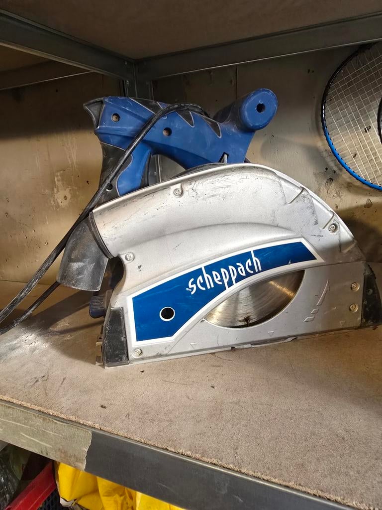 Scheppach Cirkelzaag - Krachtig en Betrouwbaar, Ophalen, Gebruikt