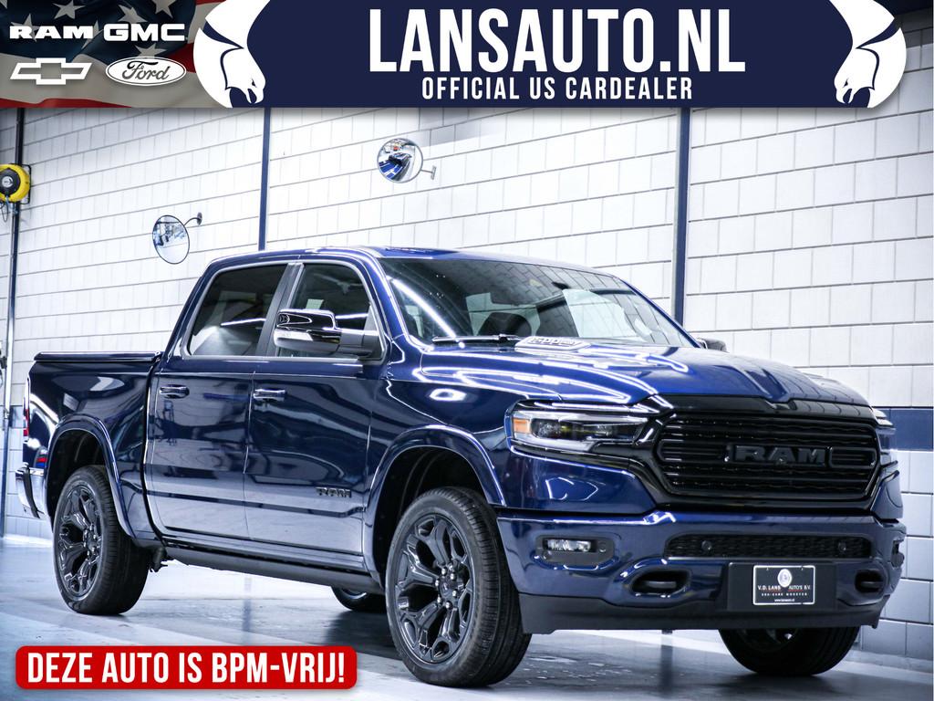 Dodge Ram 1500 Crew Cab Limited Night Edition | Luchtvering, Automaat, Gebruikt, Blauw, Metallic lak
