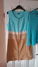 Caroline Biss jurk 42 en vest 40, Maat 38/40 (M), Blauw, Ophalen of Verzenden, Zo goed als nieuw