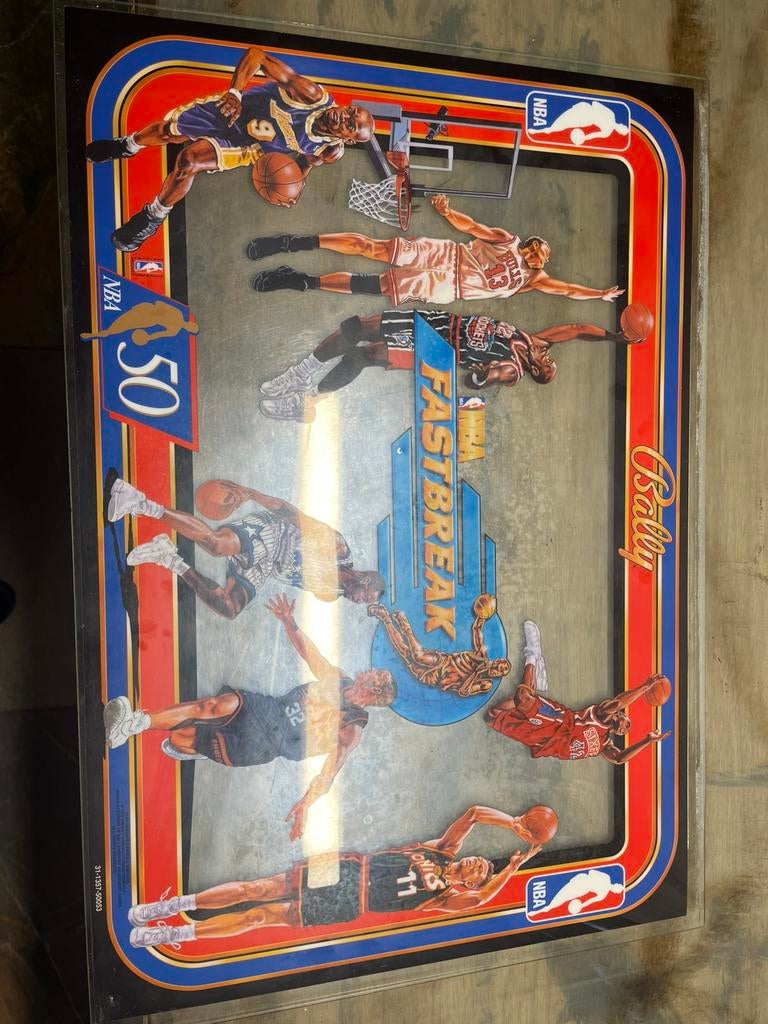 Nba fastbreak translite, Ophalen, Zo goed als nieuw, Onderdeel of Defecte kast