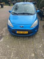 Ford Ka 1.2 51KW 2009 Blauw, Auto's, Voorwielaandrijving, Stof, 4 cilinders, Origineel Nederlands
