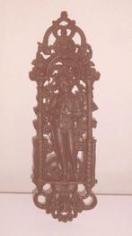 Muurdecoratie gietijzer of deur ornament antiek E, Ophalen of Verzenden