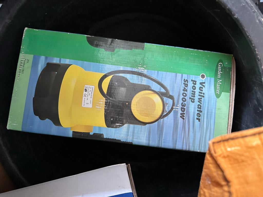 Garden Master Vuilwaterpomp SP4003DW - Dompelpomp, Tuin en Terras, Waterpompen, Ophalen of Verzenden, Nieuw, Elektrisch, Dompelpomp