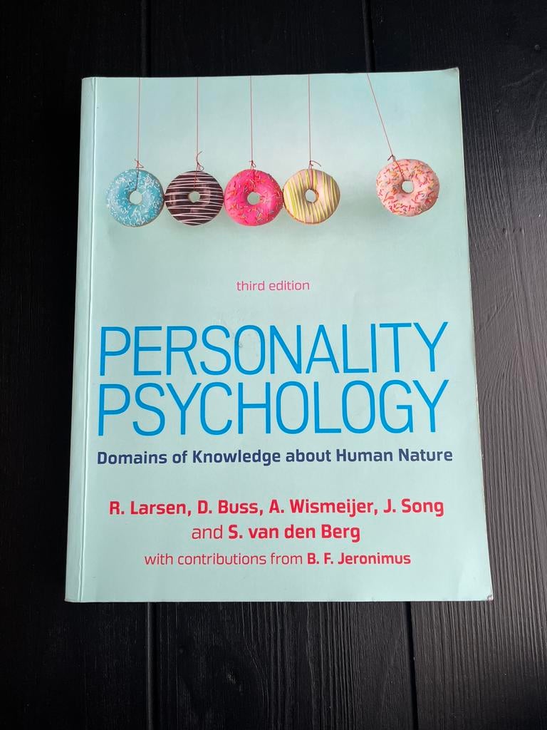 Personality Psychology; 3e editie, Boeken, Studieboeken en Cursussen, Ophalen, Beta, Zo goed als nieuw, WO