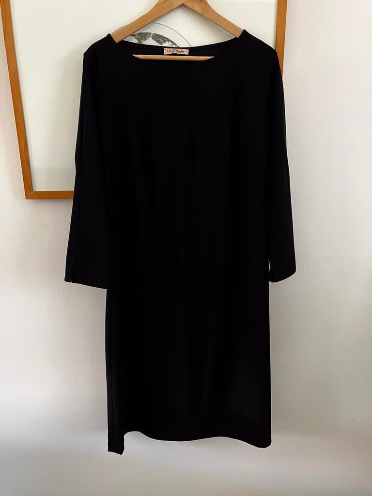 La Dress by Simone, donkerblauw, mtXXL=44  als nieuw!, Blauw, Maat 42/44 (L), Ophalen of Verzenden, Zo goed als nieuw