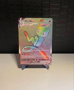 Mew VMAX Rainbow Rare Fusion Strike - Near Mint, Ophalen of Verzenden, Zo goed als nieuw, Losse kaart, Foil