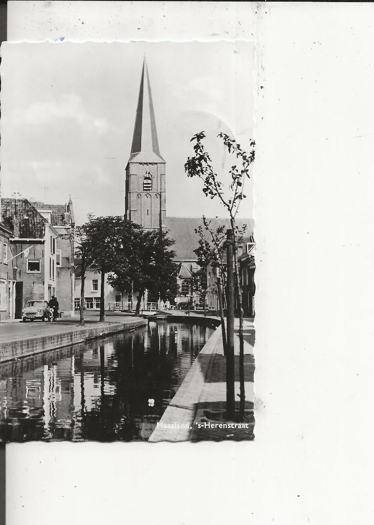 Maasland s Herenstraat 14-5-1968, Ophalen of Verzenden, 1960 tot 1980, Gelopen, Zuid-Holland