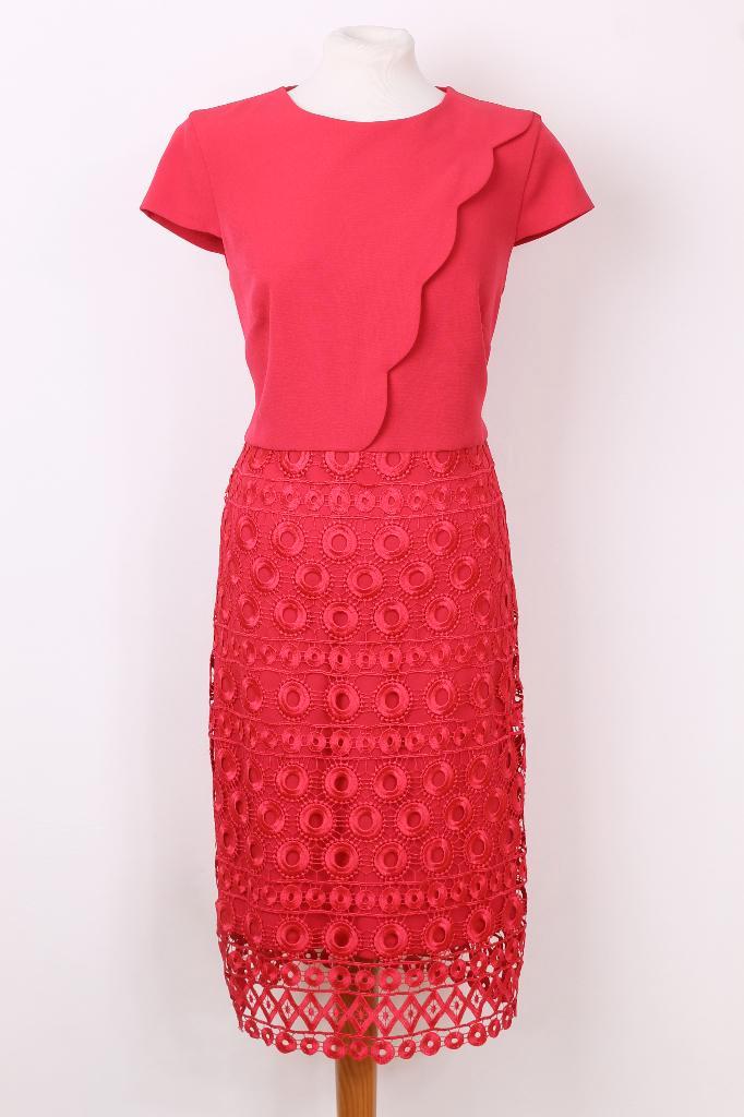 Lente! Jurk met kant Phase Eight maat 40, Kleding | Dames, Jurken, Zo goed als nieuw, Maat 38/40 (M), Roze, Knielengte, Ophalen of Verzenden