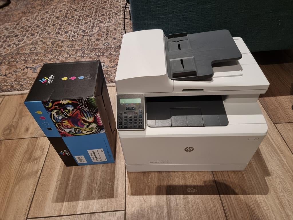 HP LaserJet compacte kleurenprinter met nwe toners, Ophalen of Verzenden