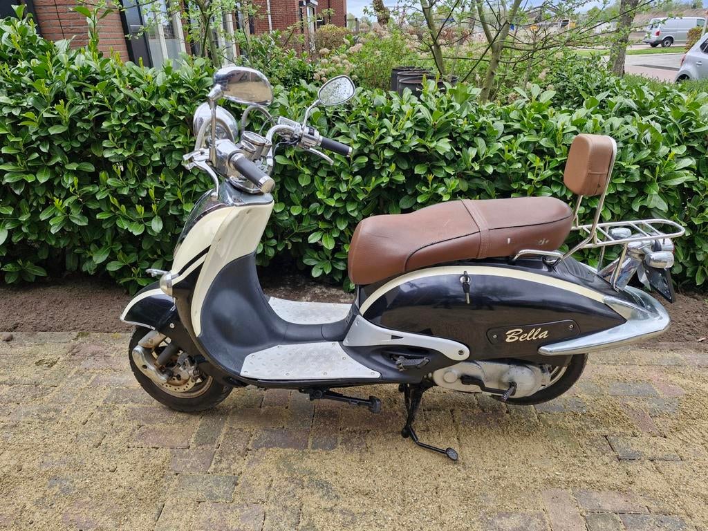 Retro Snorscooter - Blauw Kenteken - Bella, Ophalen, Gebruikt, Benzine, Overige merken
