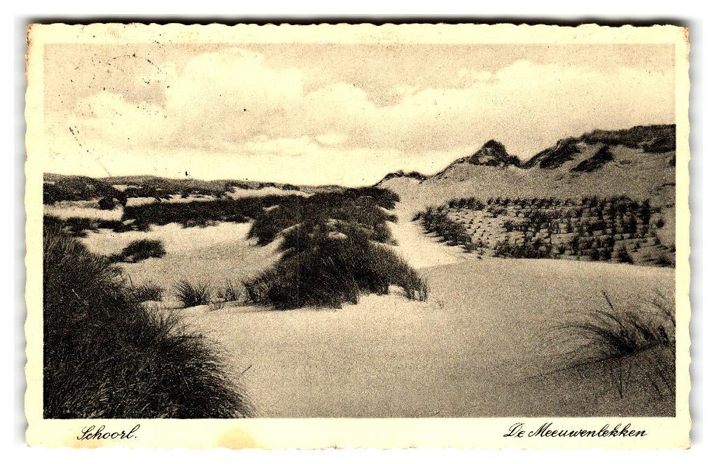 Schoorl, De Meeuwenlekken, Verzenden, 1920 tot 1940, Gelopen, Noord-Holland