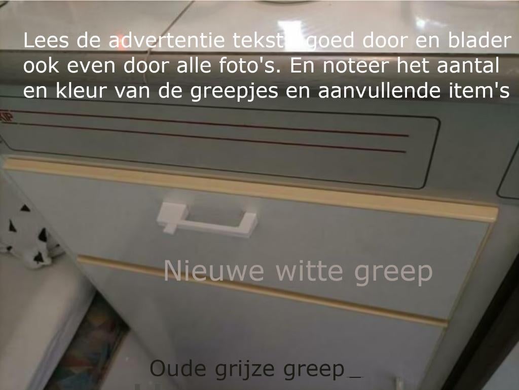 kast greepjes hand grepen KIP caravan bouwjaar rond 1990, Verzenden, Nieuw