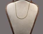 Gouden vintage gourmet schakel ketting. 2026/168., ., Ophalen of Verzenden, Zo goed als nieuw, .