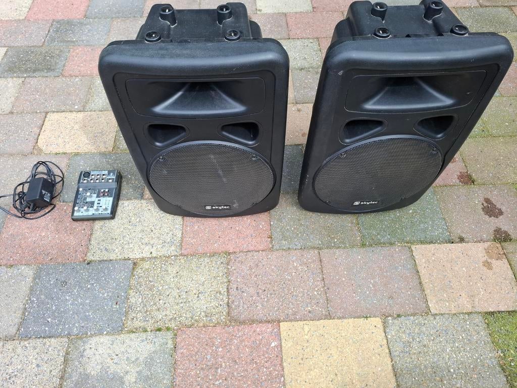 Party Geluidsset Verhuur - Mega Bass & Lekkere Sound!, Ophalen, Zo goed als nieuw