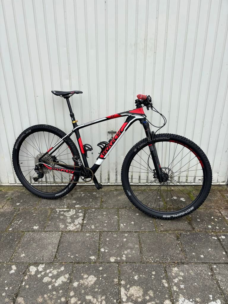 Mtb Carbon Hardtail Maat L 1x11, Fietsen en Brommers, Gebruikt, 57 cm of meer, Hardtail, Heren