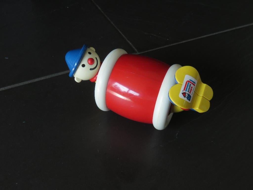Ambi toys barrel Jack rollende clown Roly Poly vintage, Ophalen of Verzenden, Zo goed als nieuw, Overige typen