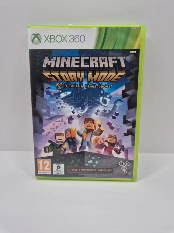Minecraft Story Mode Xbox 360, Spelcomputers en Games, Games | Xbox 360, Ophalen of Verzenden, Zo goed als nieuw, Vanaf 12 jaar
