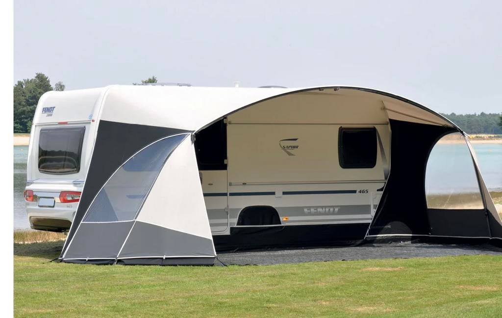 Univo Verona met voorscherm (maat 16 en 1050cm omloop), Caravans en Kamperen, Voortenten en Luifels, Ophalen of Verzenden