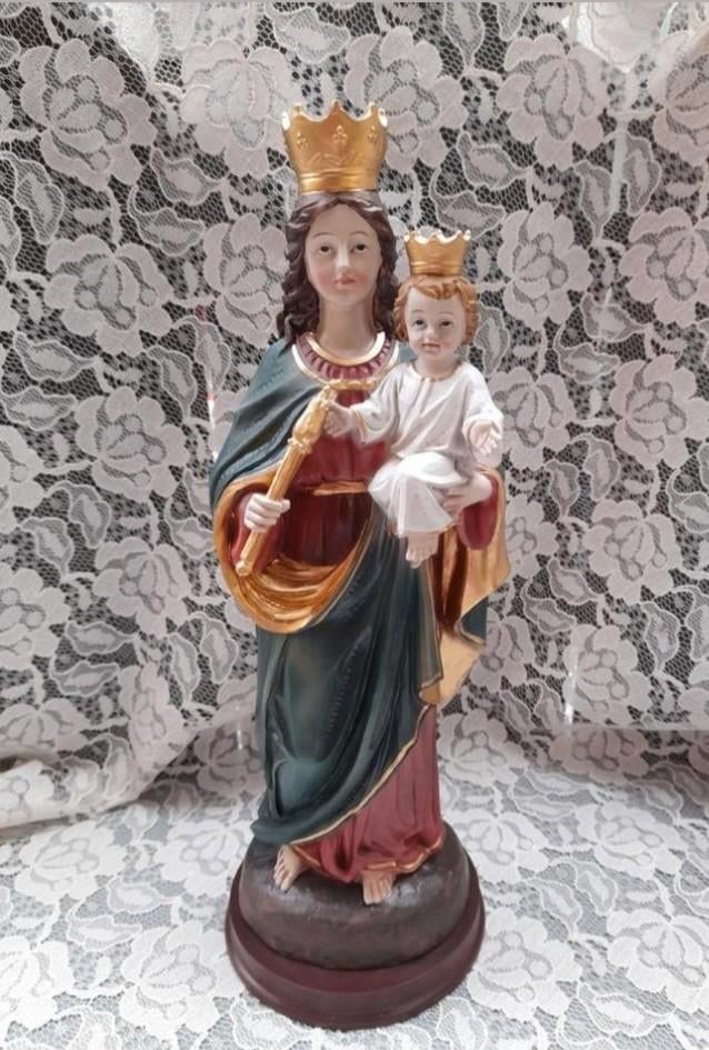 Mooie maria ca 32 cm, Antiek en Kunst, Antiek | Religie, Ophalen of Verzenden