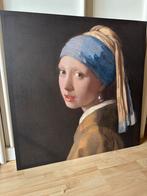 Canvas Meisje met de parel, Ophalen, Zo goed als nieuw, Schilderij, 75 tot 100 cm