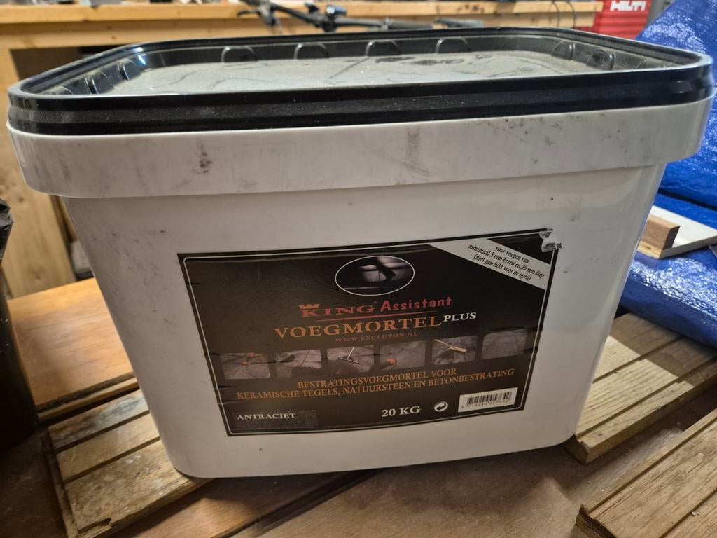 Voegmortel antraciet, Ophalen of Verzenden, Nieuw